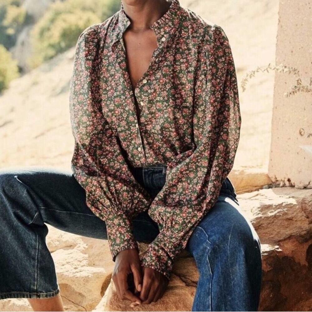 Doen Prima Top Amelie Liberty Floral Print